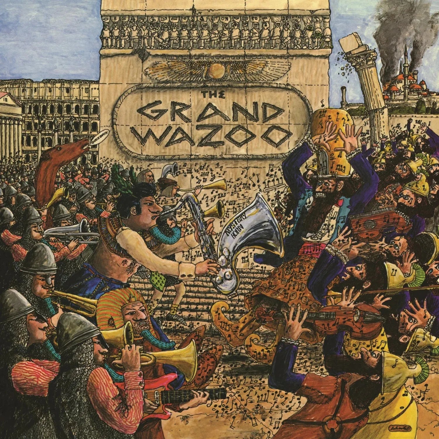 Frank Zappa - The Grand Wazoo LP Brown Marbled Vinyl - 1 - LP - Orchard Records