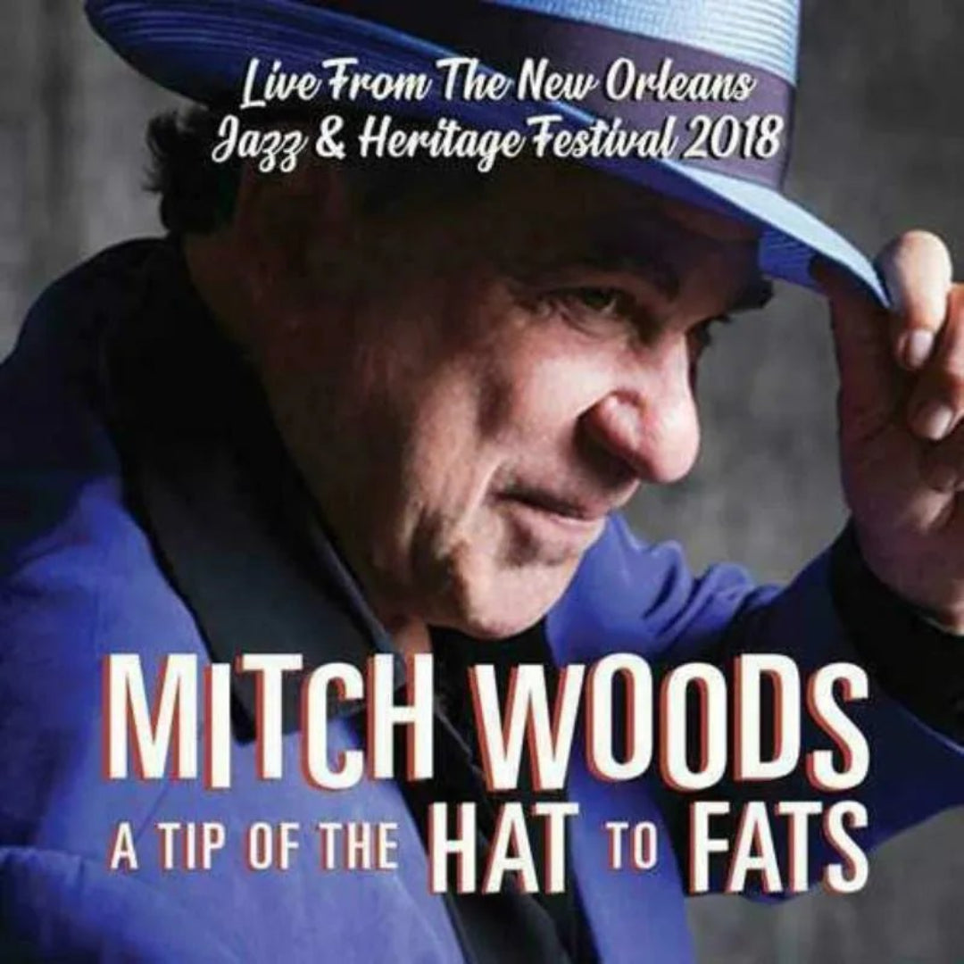 Mitch Woods A Tip Of The Hat To Fats CD album cover artwork front view