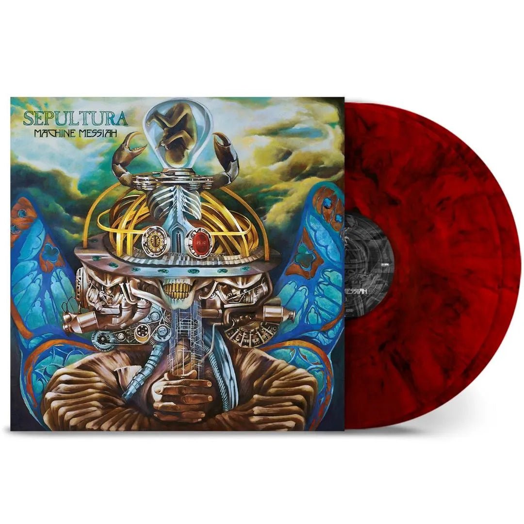 Sepultura - Machine Messiah 2 LP Set Ruby Red Vinyl - 2 - LP - Orchard Records