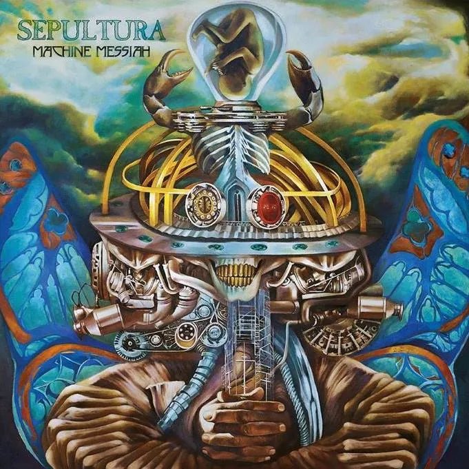 Sepultura - Machine Messiah 2 LP Set Ruby Red Vinyl - 3 - LP - Orchard Records
