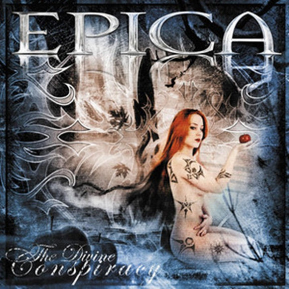 Epica - The Divine Conspiracy (6125947) 2 LP Set Magenta & Black Black Marbled Vinyl Due 13th September