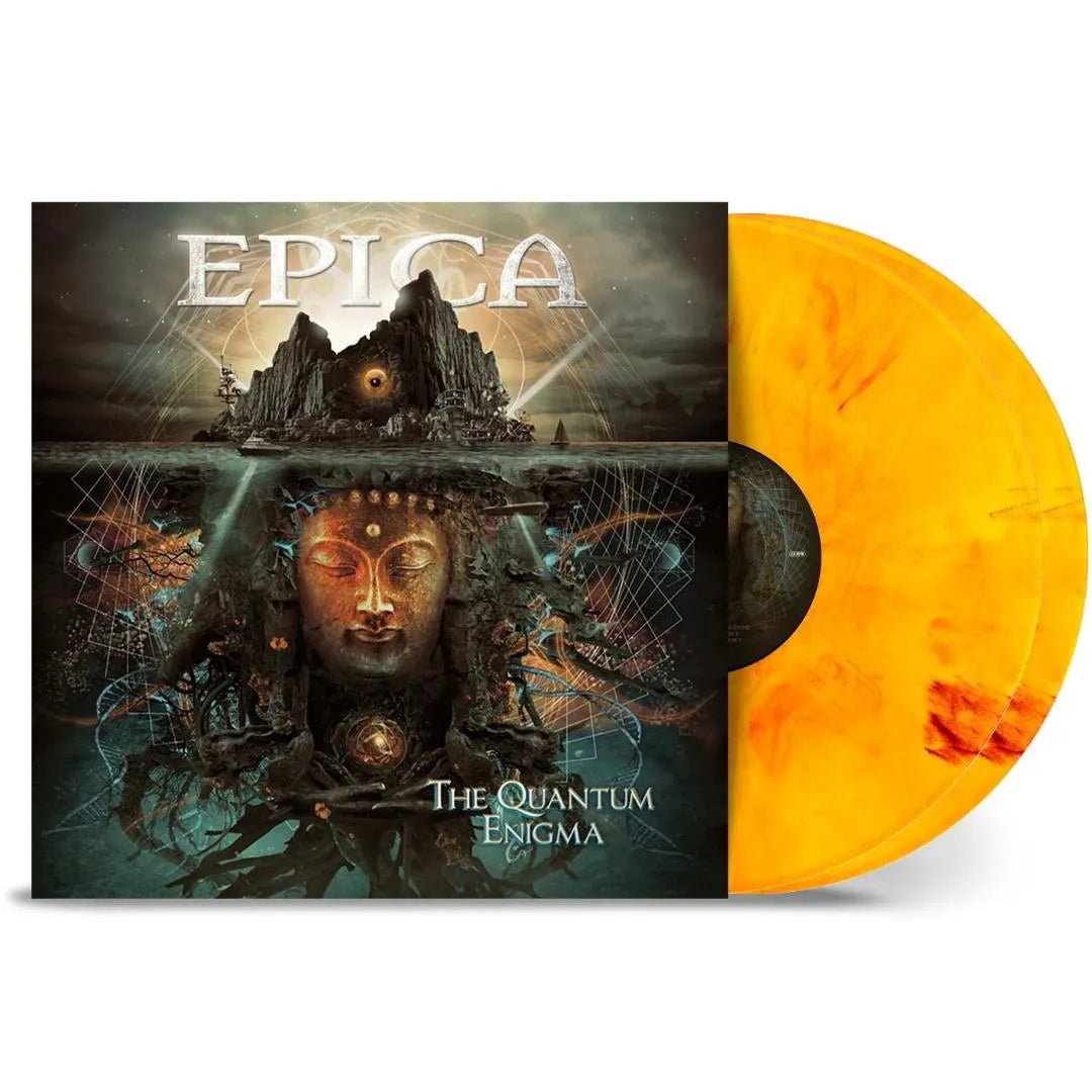 Epica - The Quantum Enigma 2 LP Set Yellow & Red Marbled Vinyl - 3 - LP - Orchard Records