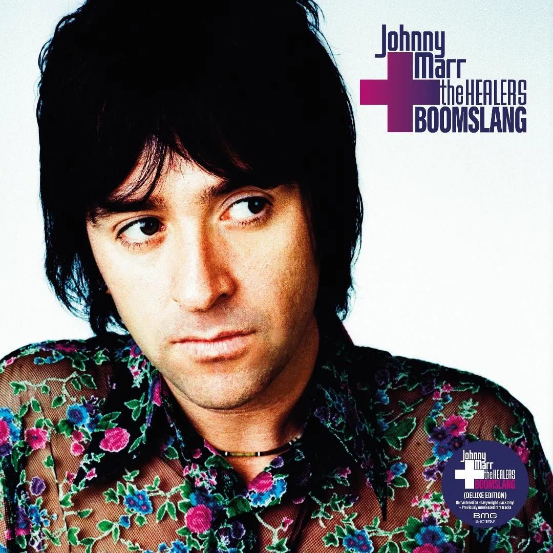 Johnny Marr Boomslang 2 LP vinyl album cover artwork front view