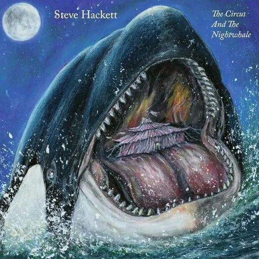 Steve Hackett The Circus And The Nightwhale LP featuring progressive rock artwork