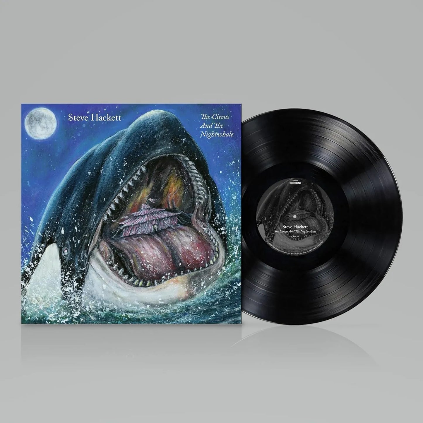 The Circus And The Nightwhale vinyl album by Steve Hackett on LP 