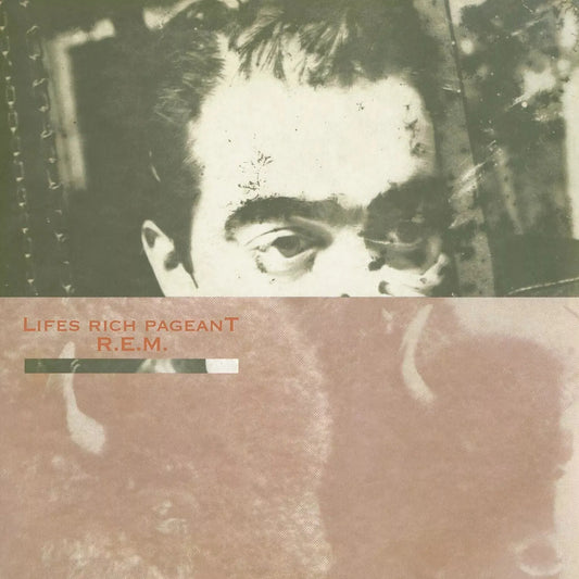 R.E.M. Life’s Rich Pageant vinyl LP album front cover artwork