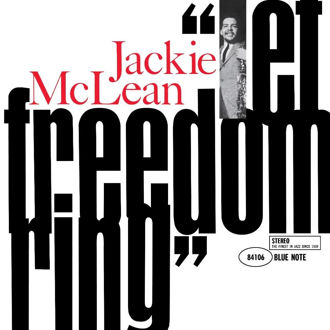 Jackie McLean Let Freedom Ring LP vinyl album cover artwork classic jazz release