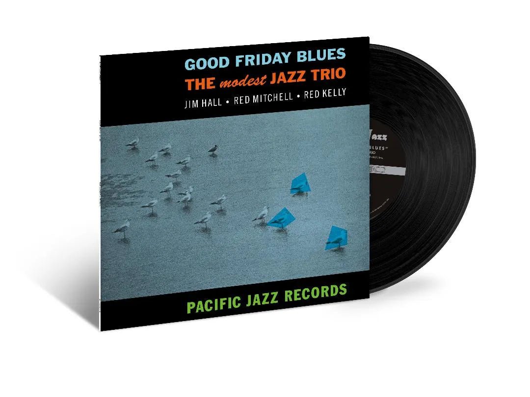 The Modest Jazz Trio Good Friday Blues LP record collector jazz album artwork