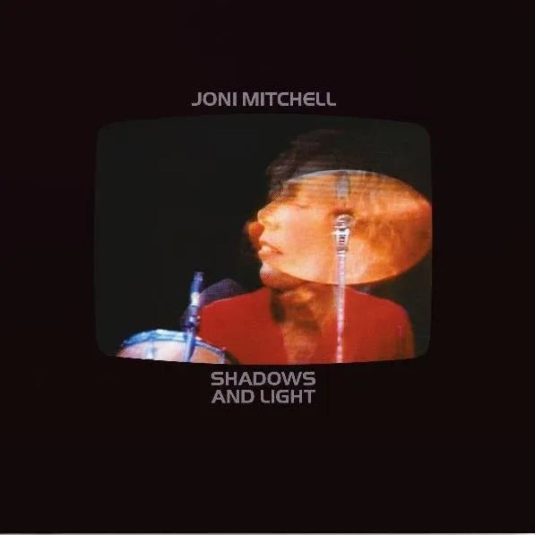 Joni Mitchell Shadows and Light 2 LP live album vinyl cover artwork display UK
