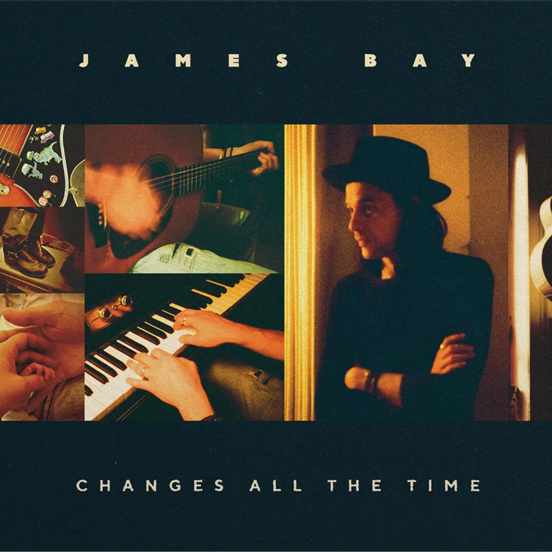 James Bay Changes All The Time CD album cover artwork singer songwriter release UK