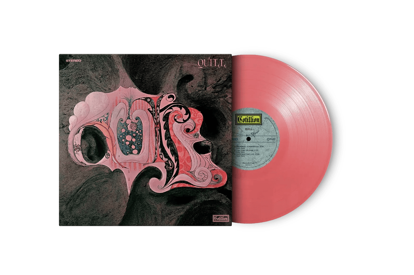 Quill Woodstock-era psychedelic rock album reissued on pink vinyl LP