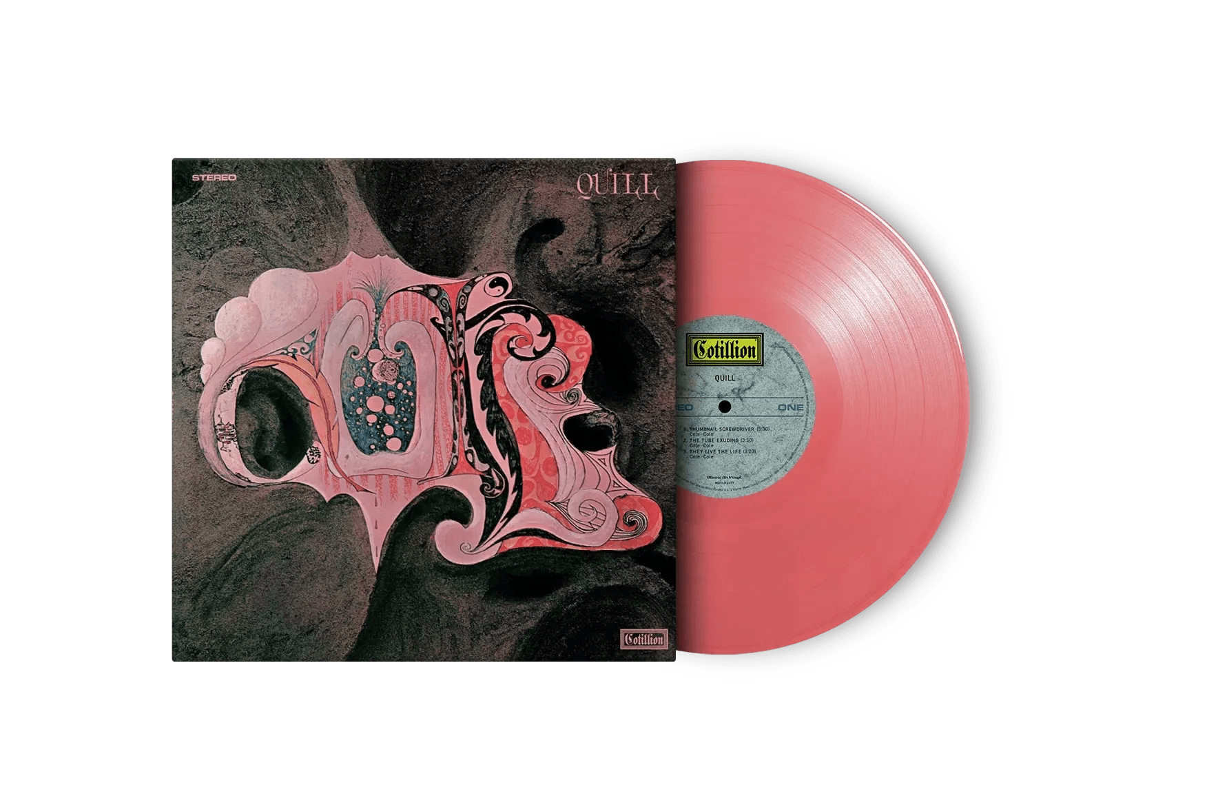 Quill Woodstock-era psychedelic rock album reissued on pink vinyl LP