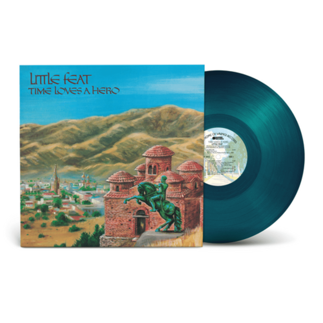 Time Loves a Hero LP by Little Feat reissued on vinyl cut from original analog tapes