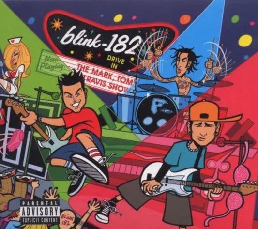 Blink-182 The Mark Tom and Travis Show CD live album featuring Enema Strikes Back