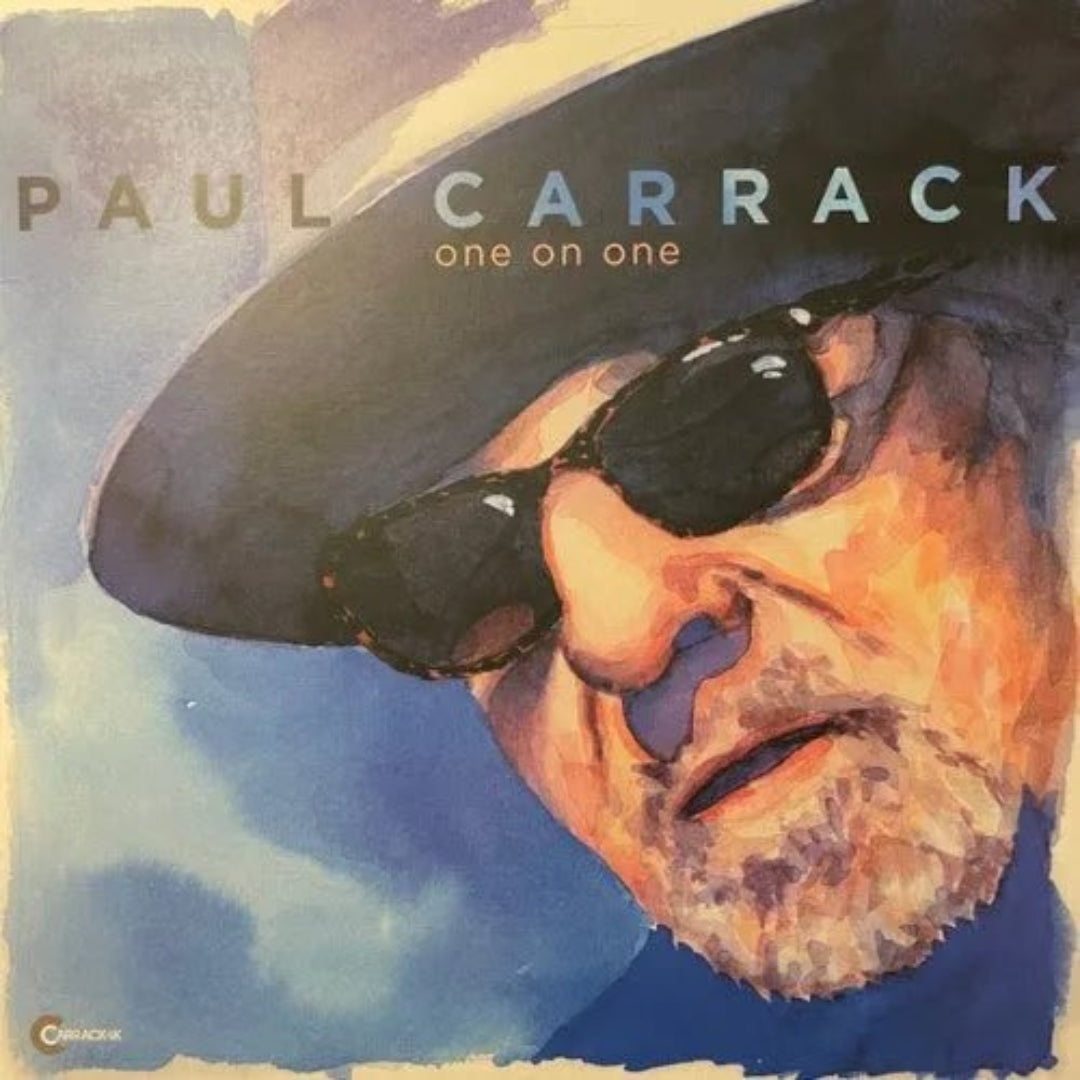One on One LP by Paul Carrack classic pop rock vinyl record sleeve display
