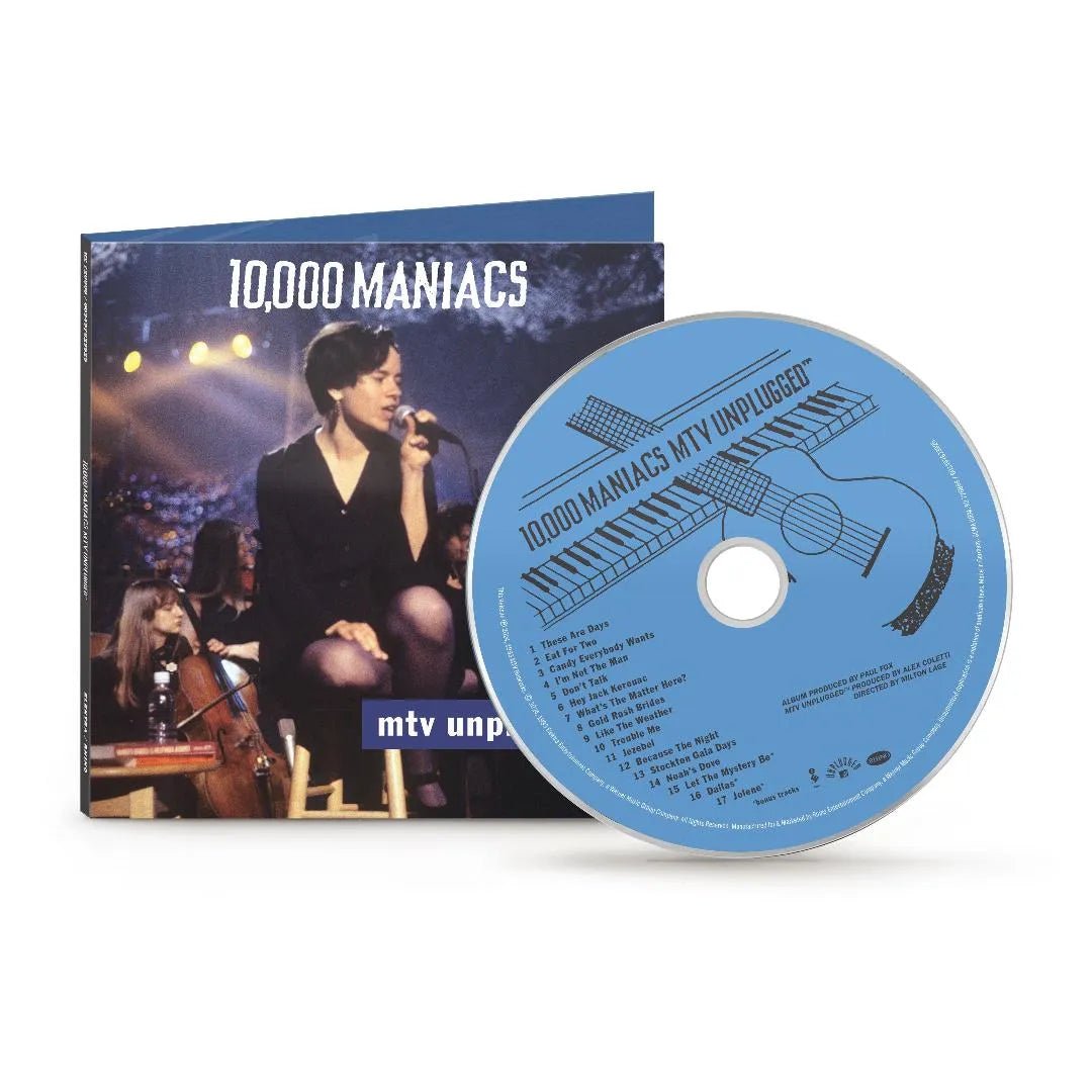 MTV Unplugged by 10,000 Maniacs vinyl LP 1993 live acoustic alternative rock album