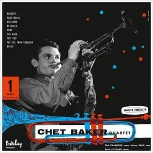 Chet Baker in Paris Vol 1 LP cool jazz quartet vinyl album