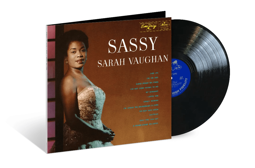 Sassy by Sarah Vaughan vinyl Acoustic Sounds edition featuring classic jazz vocals