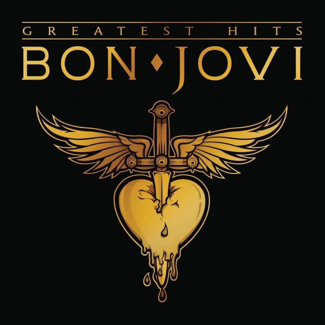 Bon Jovi Greatest Hits album featuring Runaway, Livin’ On A Prayer, Bad Medicine