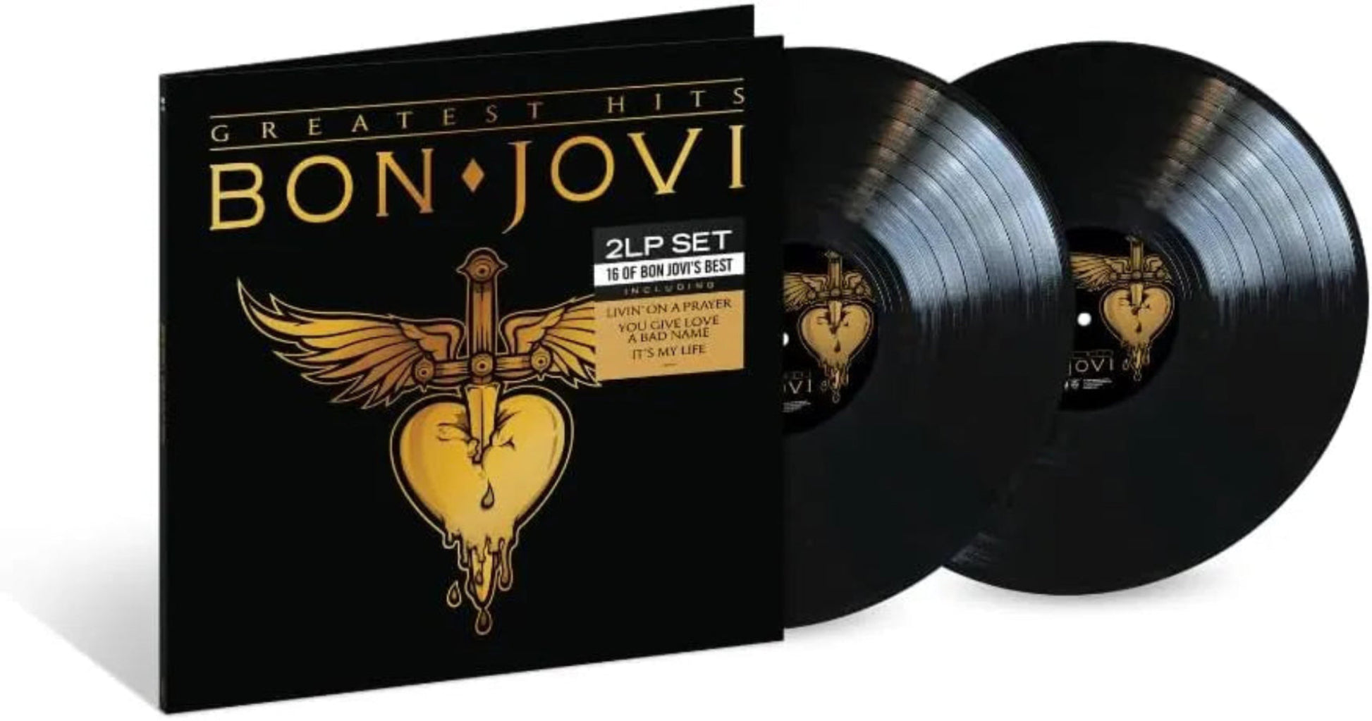 Greatest Hits by Bon Jovi with chart-topping rock anthems and timeless classics