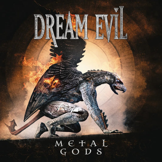 Dream Evil Metal Gods LP heavy metal vinyl album artwork
