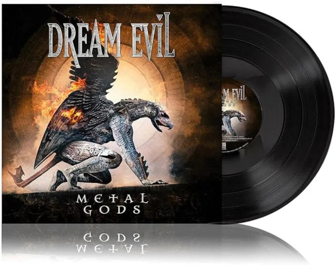 Metal Gods by Dream Evil LP featuring Swedish power metal sound