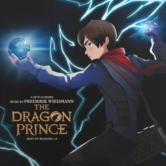 Frederik Wiedmann The Dragon Prince soundtrack iridescent blue vinyl LP
