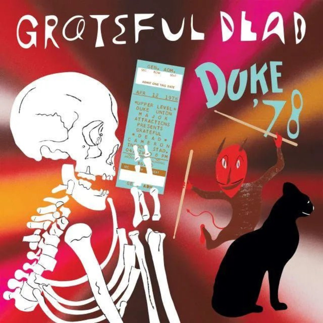 Grateful Dead Duke 78 4 LP live box set psychedelic jam band vinyl album