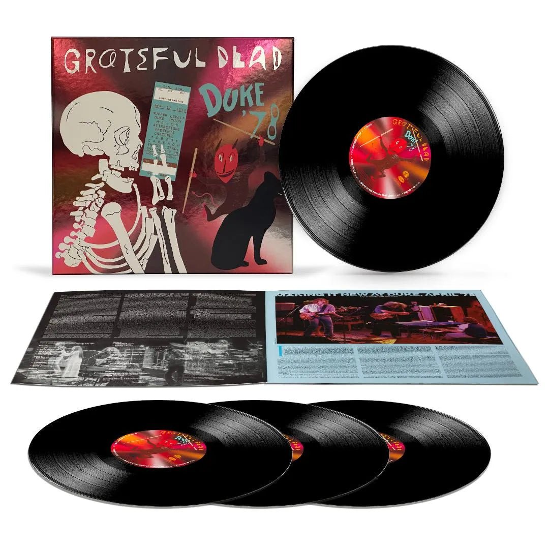 Duke ’78 by Grateful Dead 4LP set featuring extended live improvisational rock