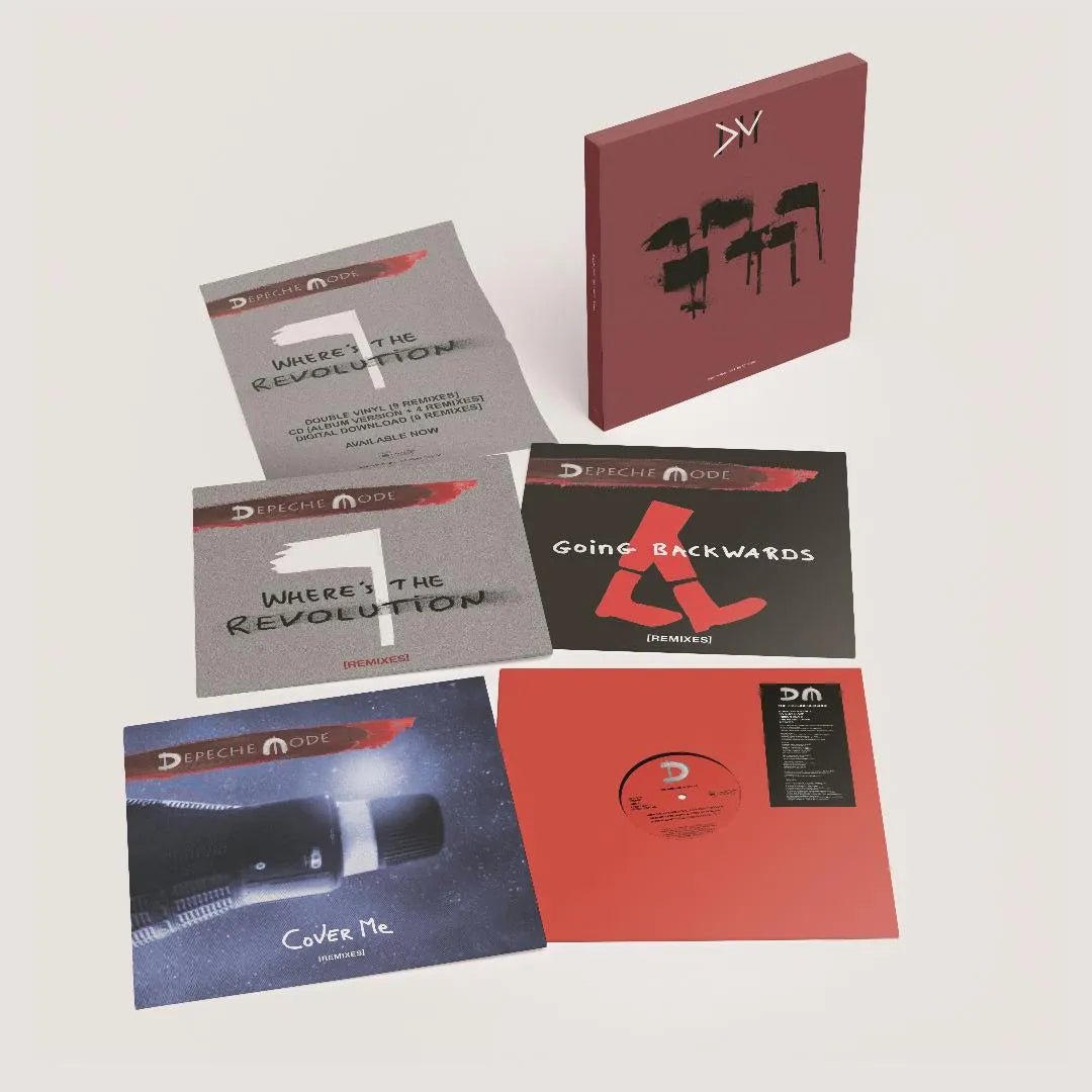 Spirit by Depeche Mode deluxe 7LP box featuring dark synth electronic sound