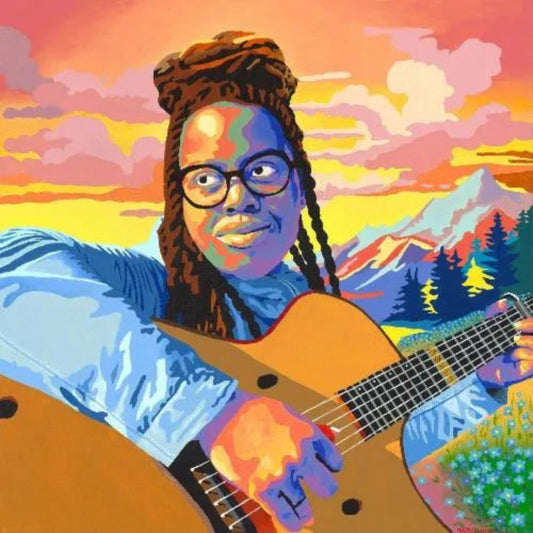 Yasmin Williams Acadia album cover, Nonesuch debut 
