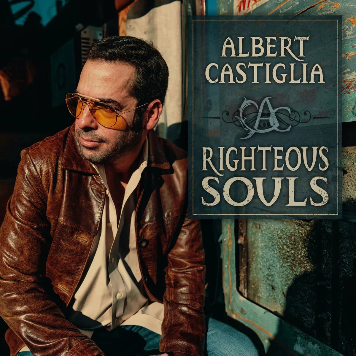 Albert Castiglia Righteous Souls album cover blues rock release