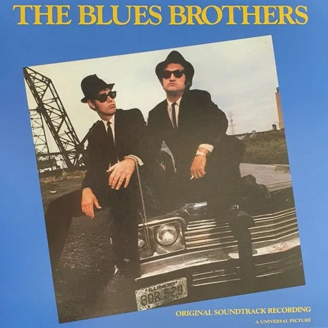 The Blues Brothers blue vinyl LP classic blues and soul soundtrack album