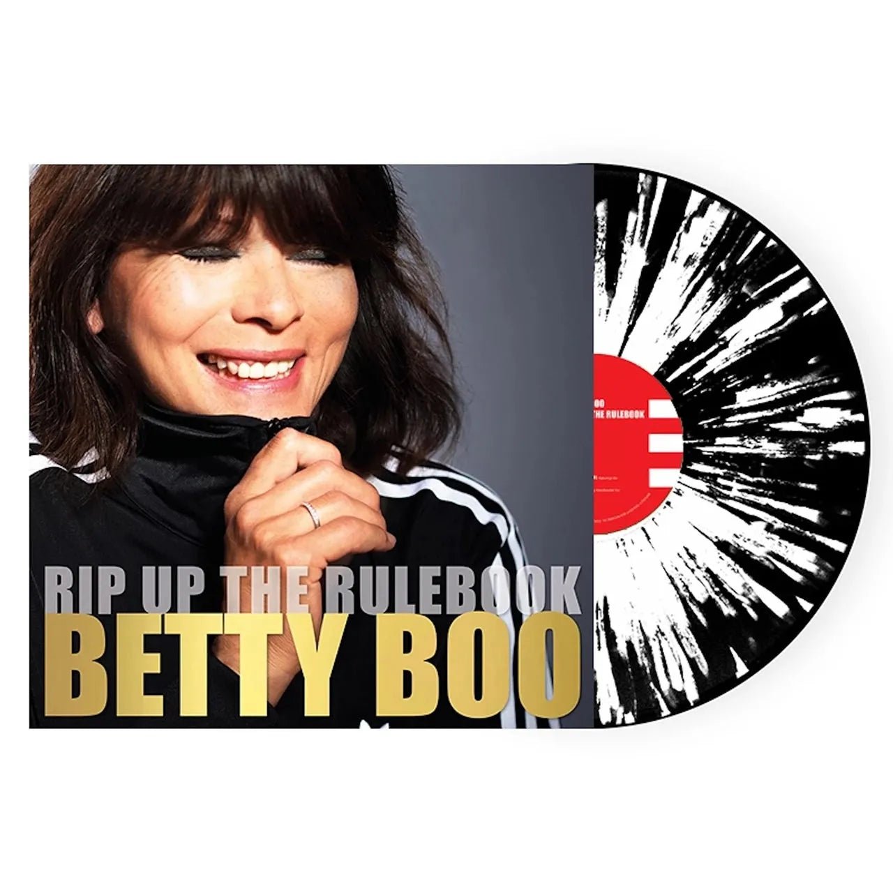 Rip Up The Rulebook by Betty Boo LP splatter vinyl with upbeat pop rap sound