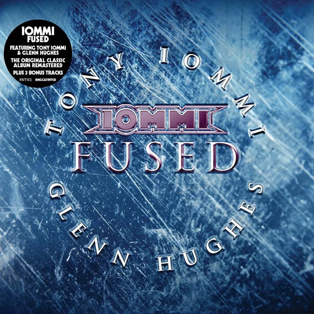 Tony Iommi Fused CD heavy metal album featuring legendary guitar riffs