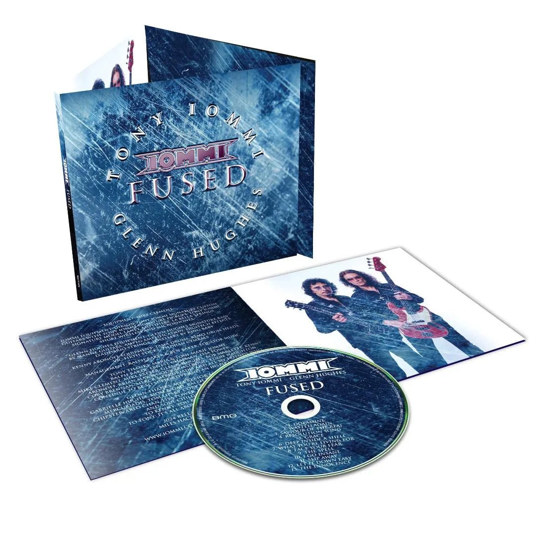 Fused by Tony Iommi CD with classic hard rock and modern metal sound