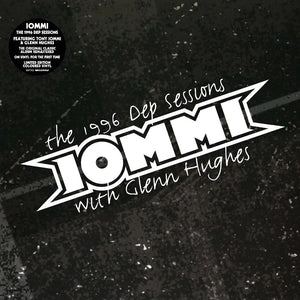 Tony Iommi The 1996 DEP Sessions black ice vinyl LP heavy metal album