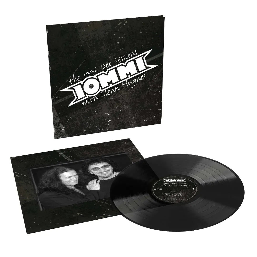 The 1996 DEP Sessions by Tony Iommi LP black ice vinyl with dark hard rock sound