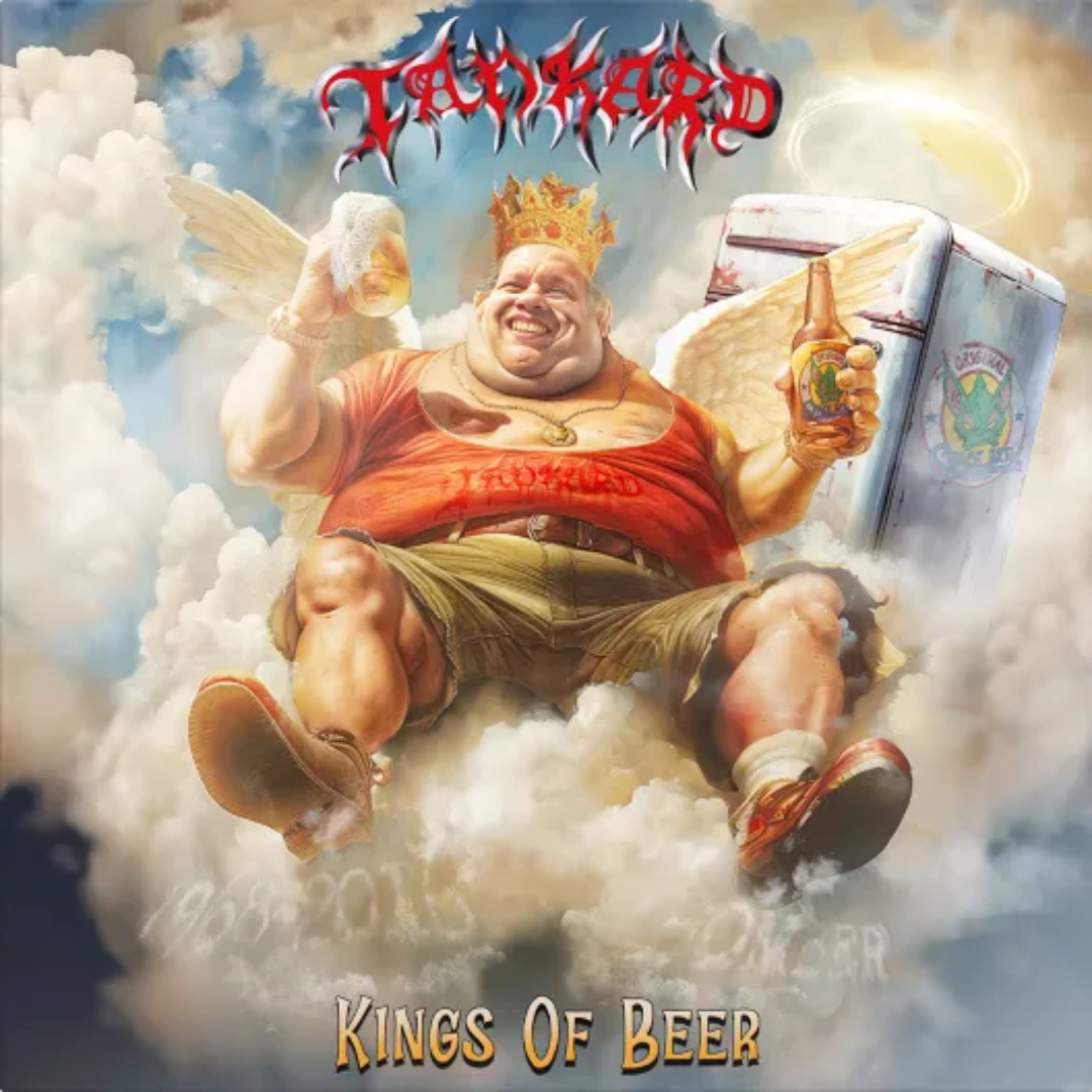 Tankard Kings Of Beer CD thrash metal album artwork featuring beer themed design
