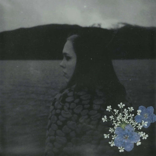 Soccer Mommy Evergreen baby blue vinyl LP indie rock album artwork