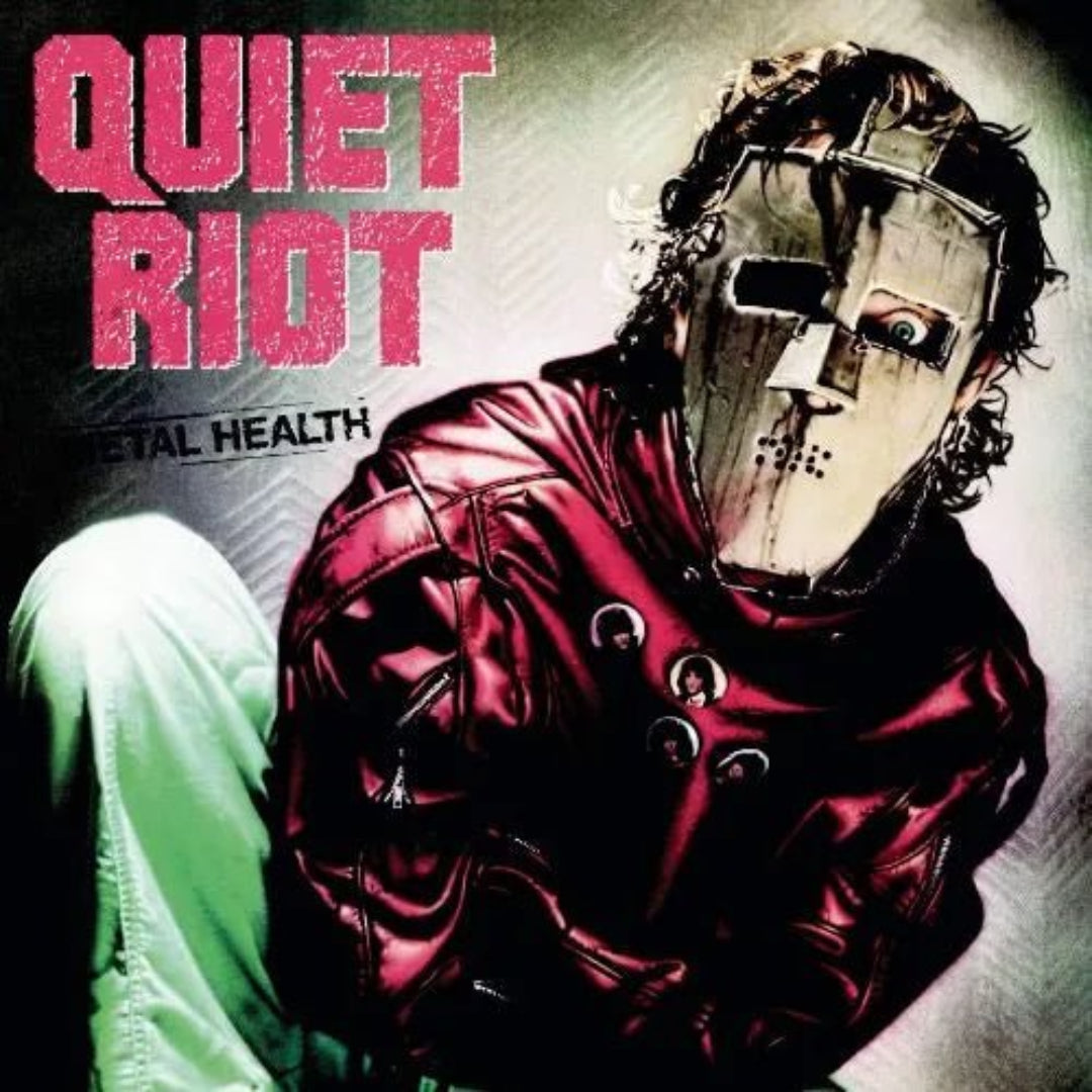 Quiet Riot Metal Health LP vinyl featuring classic 1980s glam metal album artwork