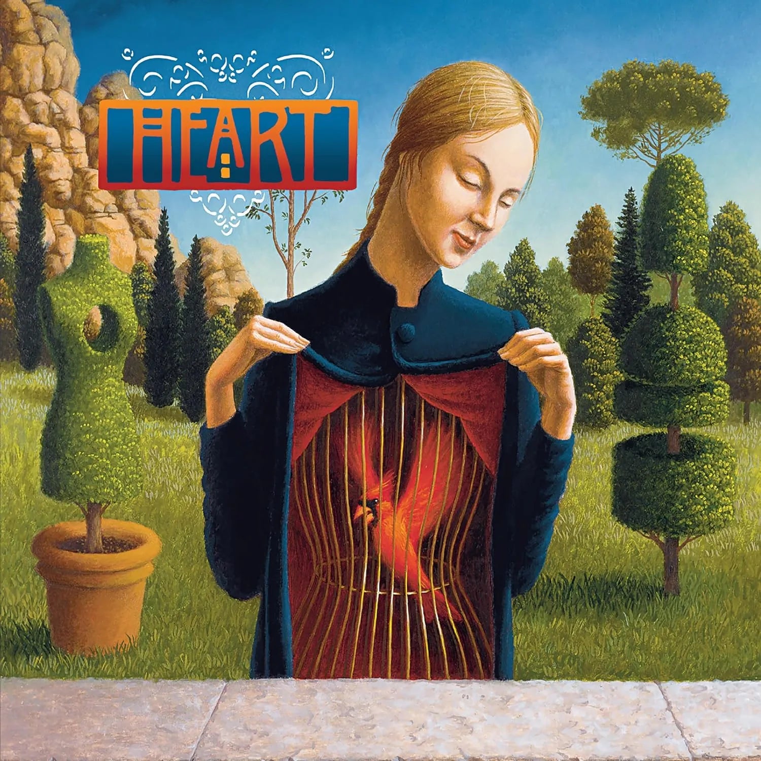 Heart Greatest Hits 2 LP vinyl set featuring classic rock songs and iconic female vocals