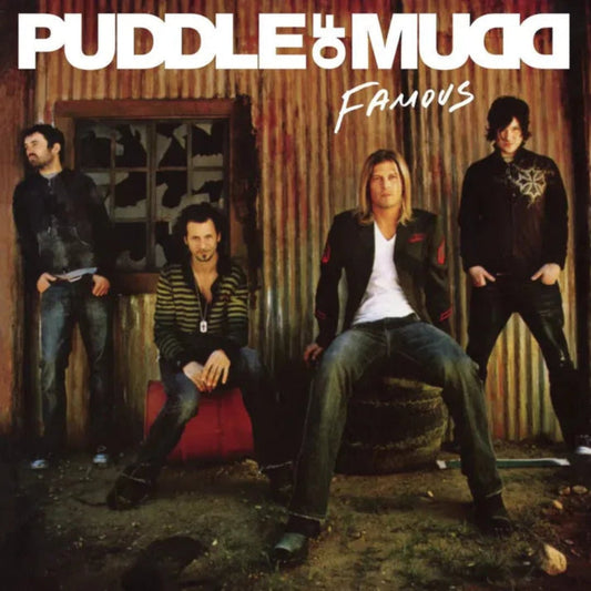 Puddle of Mudd Famous 2007 album first time on vinyl with lyric booklet