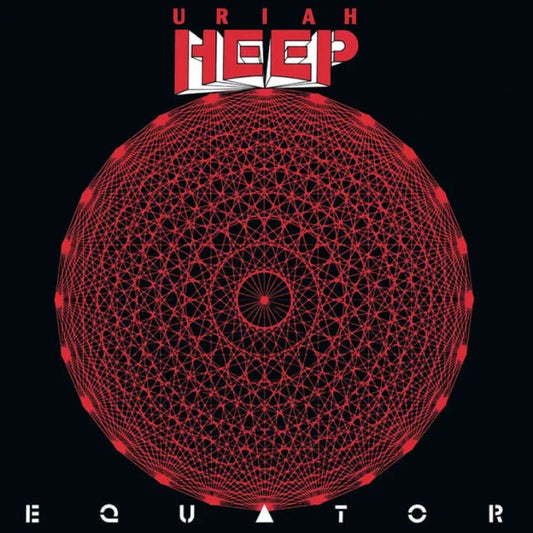 Uriah Heep Equator limited edition smoke coloured vinyl album with insert

