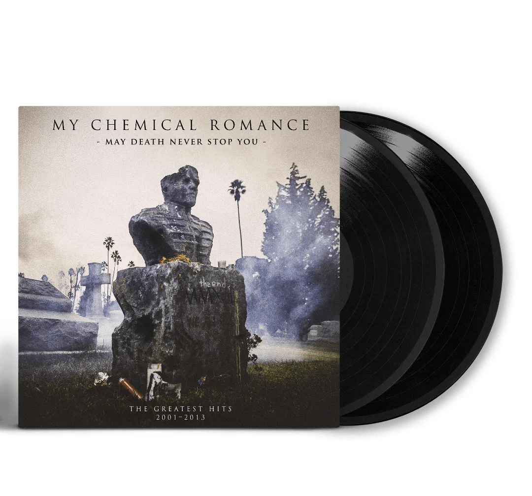 Greatest hits album May Death Never Stop You by My Chemical Romance vinyl