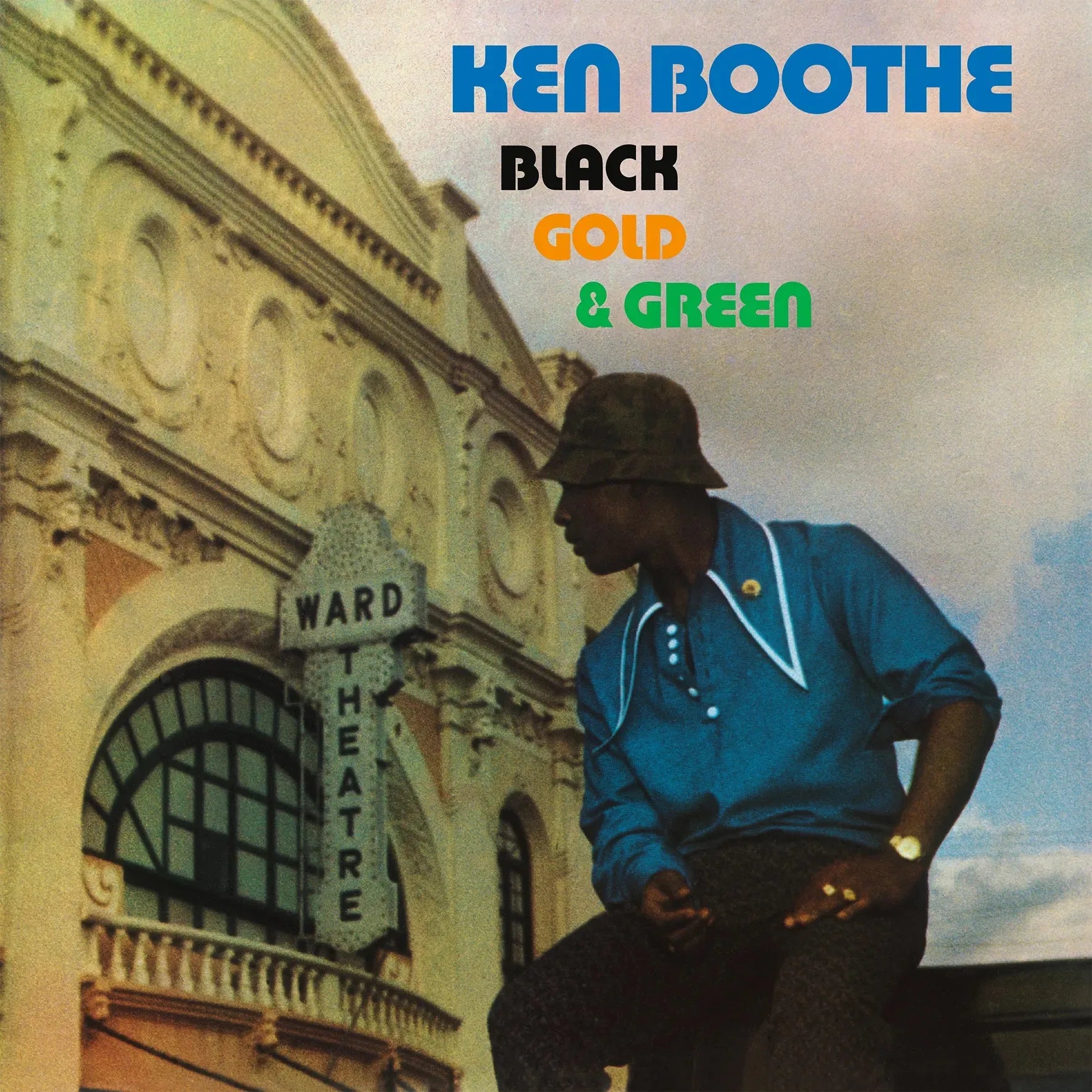 Ken Boothe Black Gold and Green orange vinyl LP
