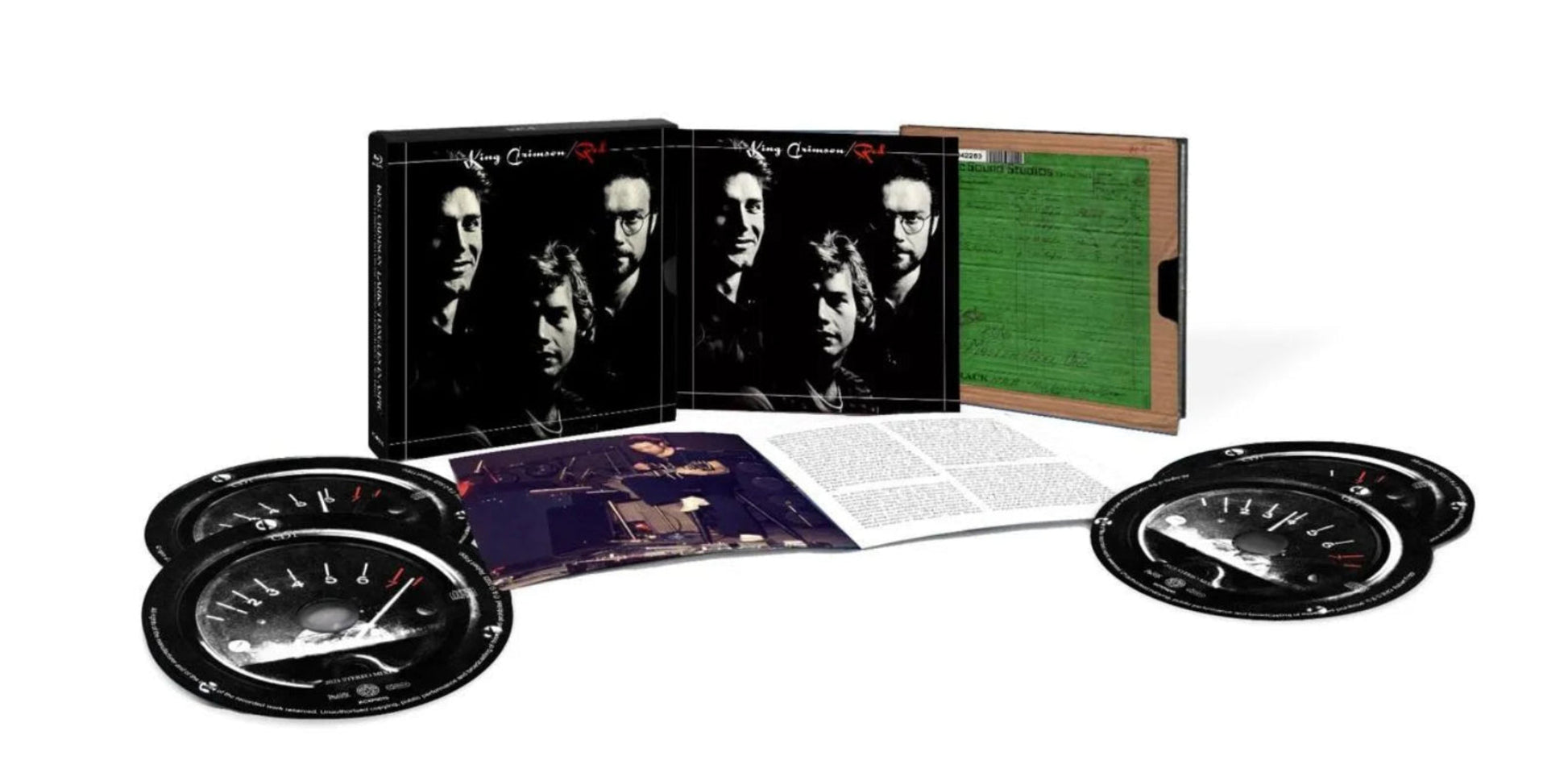King Crimson Red 50th anniversary 2CD 2Blu-ray box set with new Steven Wilson mix

