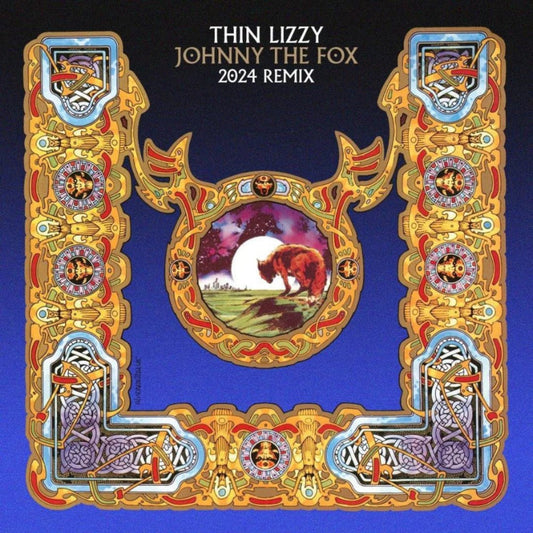 Thin Lizzy – Johnny The Fox 2024 Remix vinyl album cover artwork.