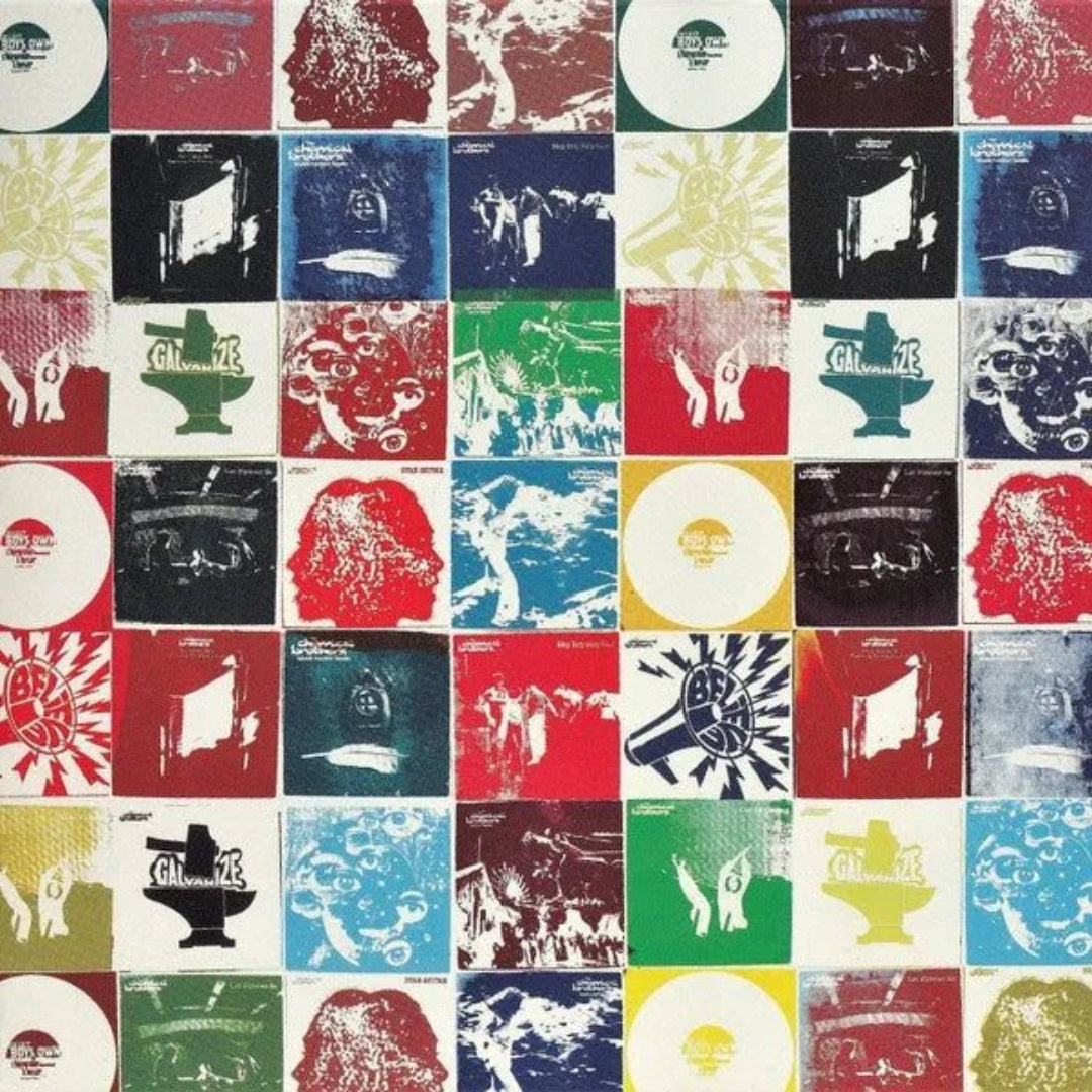 The Chemical Brothers Brotherhood CD electronic music album artwork design