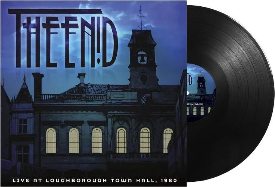 The Enid 1980 live LP album symphonic rock concert sleeve design
